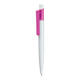 Uma Vitan Plastic Pen -white/pink